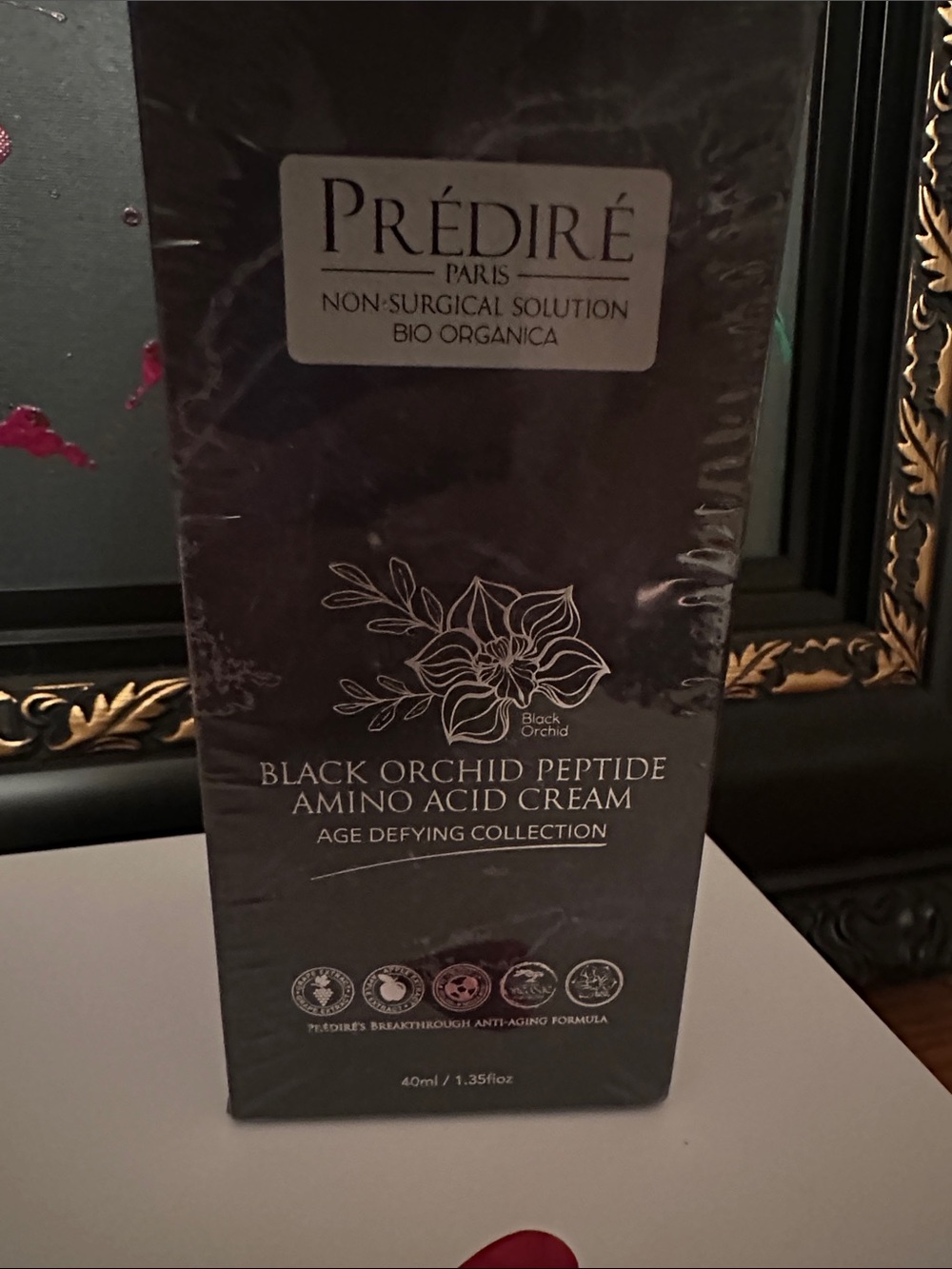 Black Orchid Peptide Amino Acid Cream - Black NIB